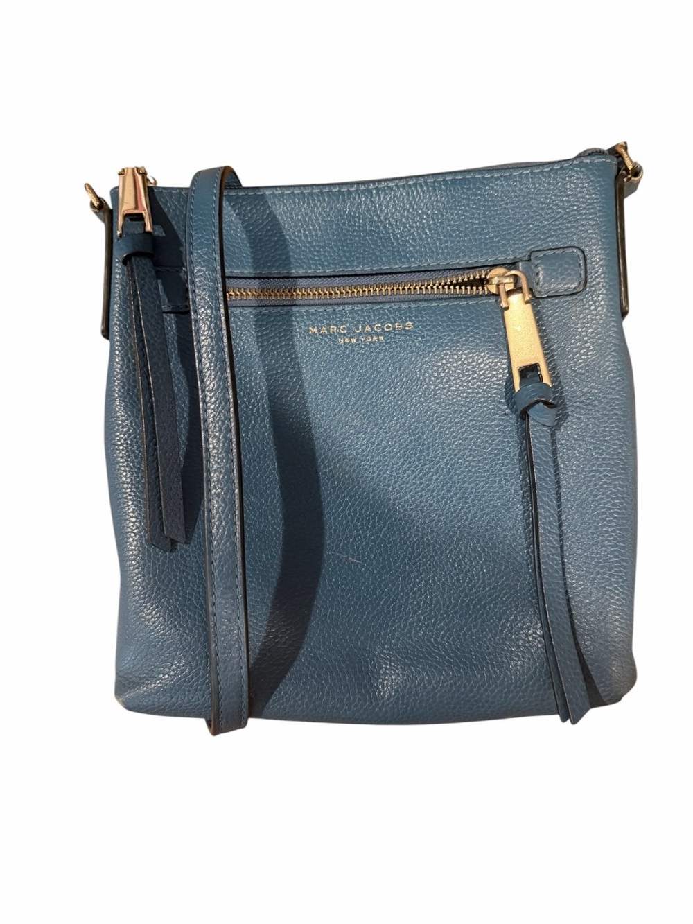 Marc Jacobs Recruit North/South Leather Crossbody Bag - Picture 1 of 10